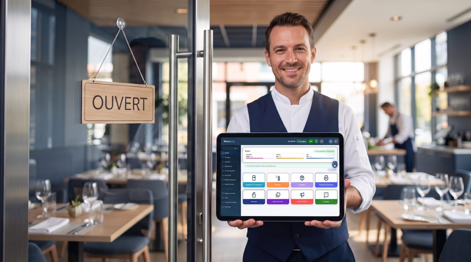 Ouvrir un établissement conforme avec Marco HACCP