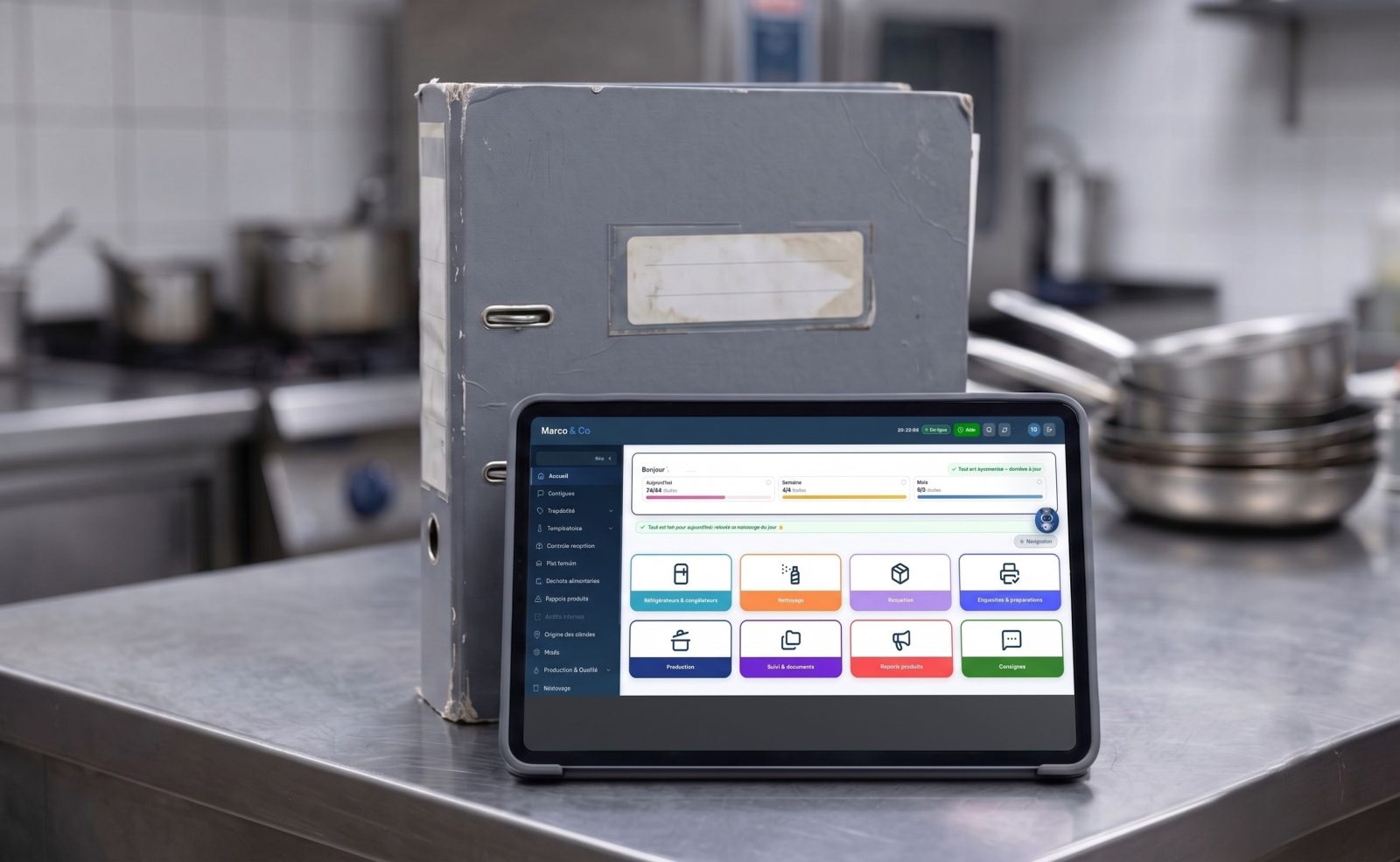 Digitaliser son plan de maîtrise sanitaire avec Marco HACCP