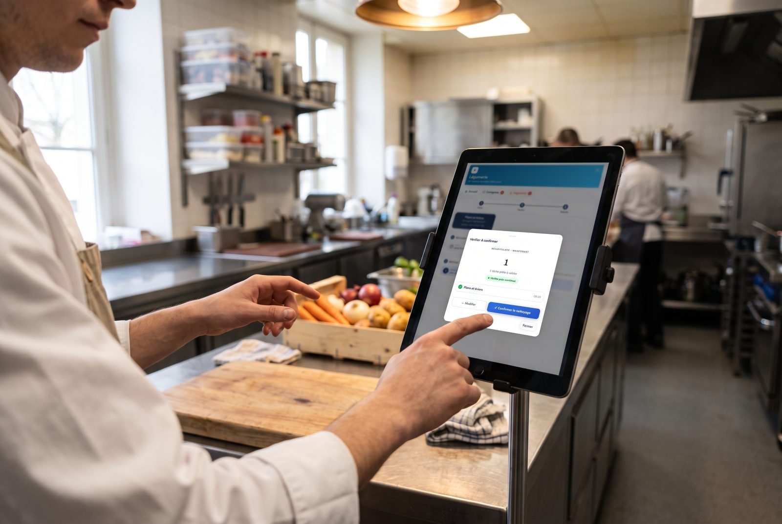 Plan de nettoyage dans Marco HACCP