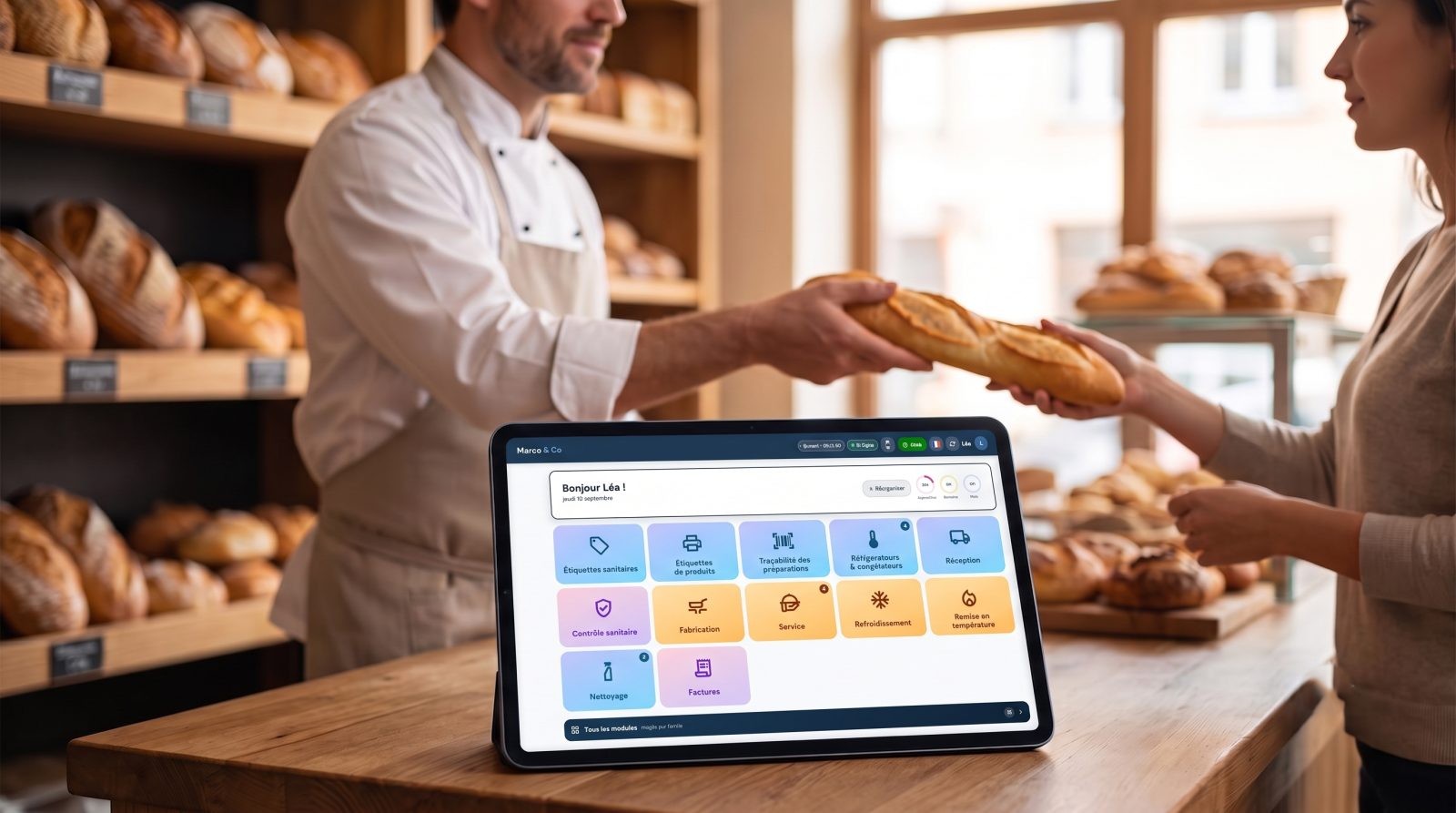 Marco & Co, logiciel HACCP pour les boulangeries