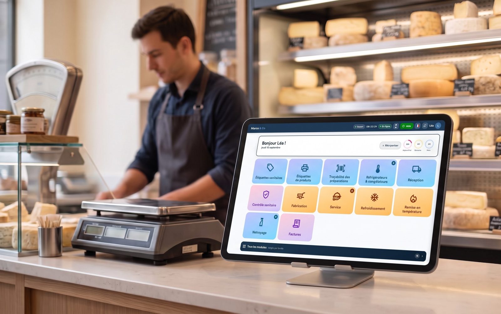 Marco & Co, logiciel HACCP pour les commerces alimentaires