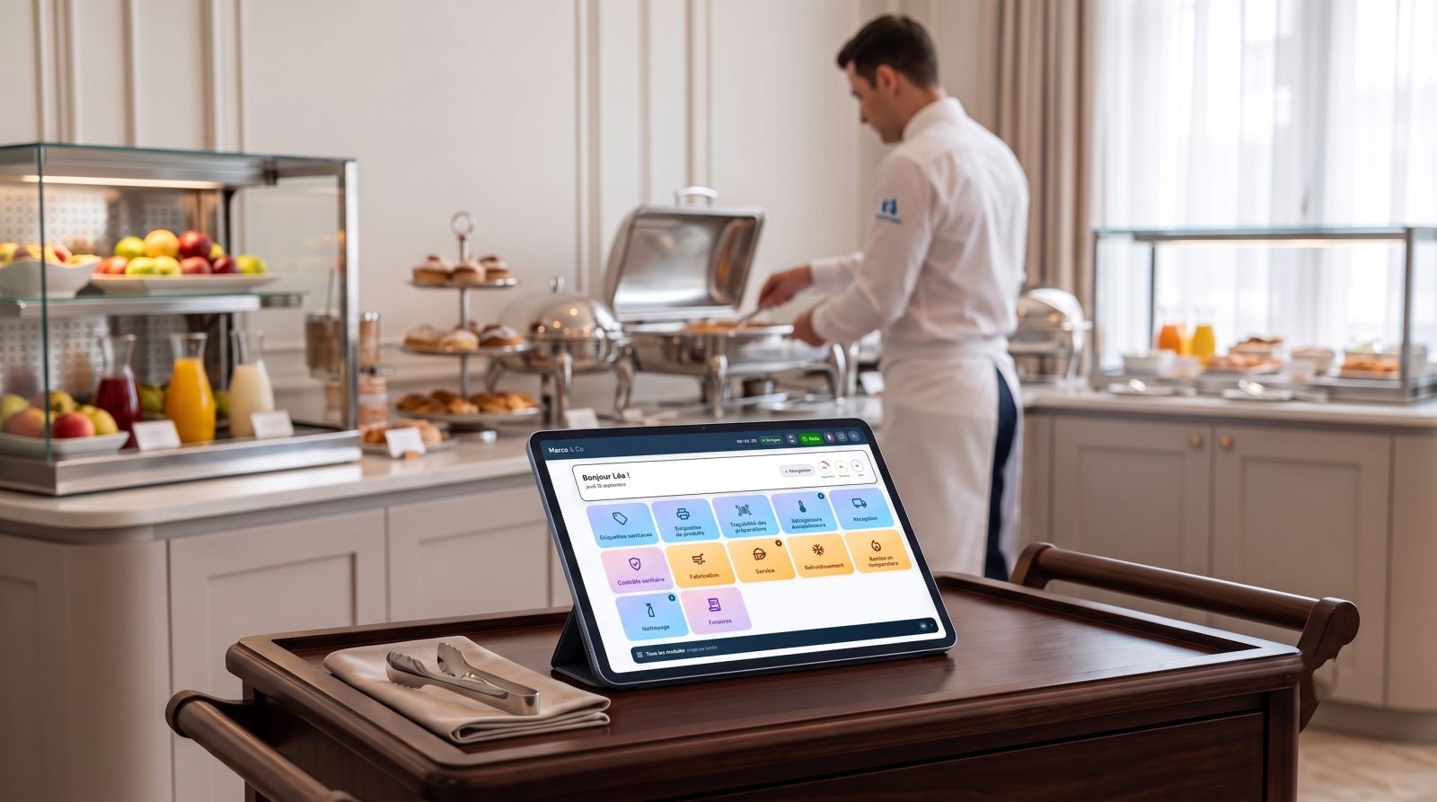 Marco & Co, logiciel HACCP pour l'hôtellerie