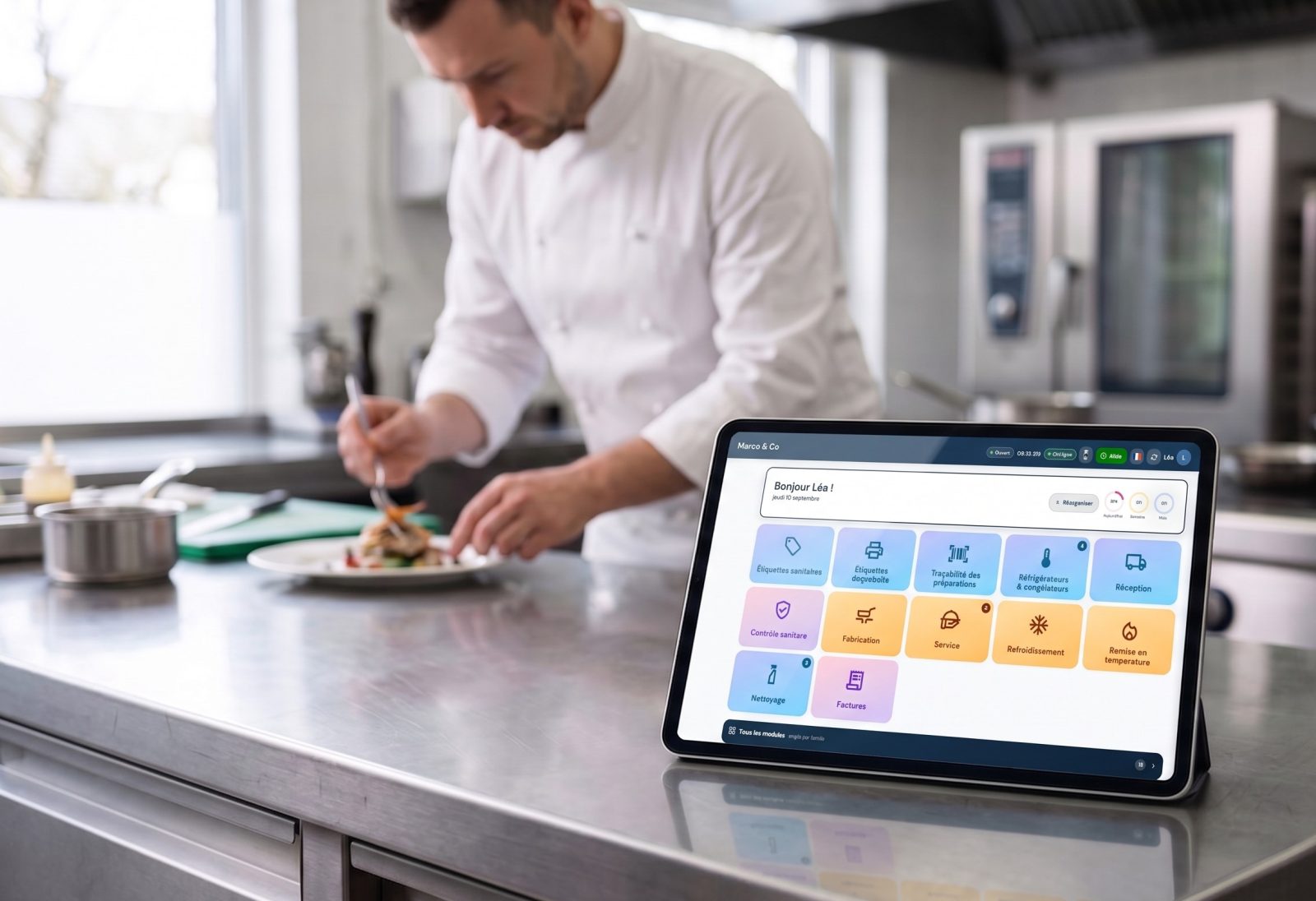 Marco & Co, logiciel HACCP pour les restaurants