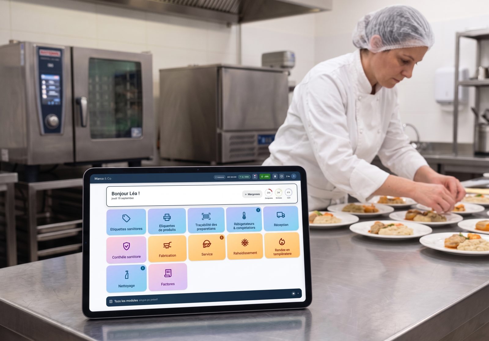 Marco & Co, logiciel HACCP pour la restauration collective